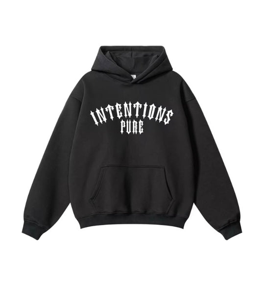 Intentions Pure Hoodie – Phantom Black