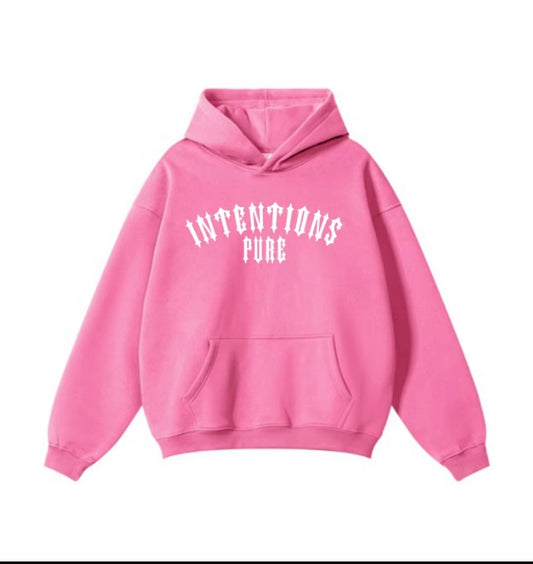 Rose Pink – Intentions Pure Hoodie