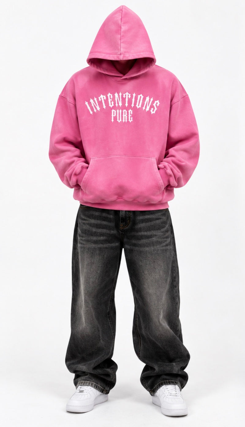 Hoodie - Rose Pink