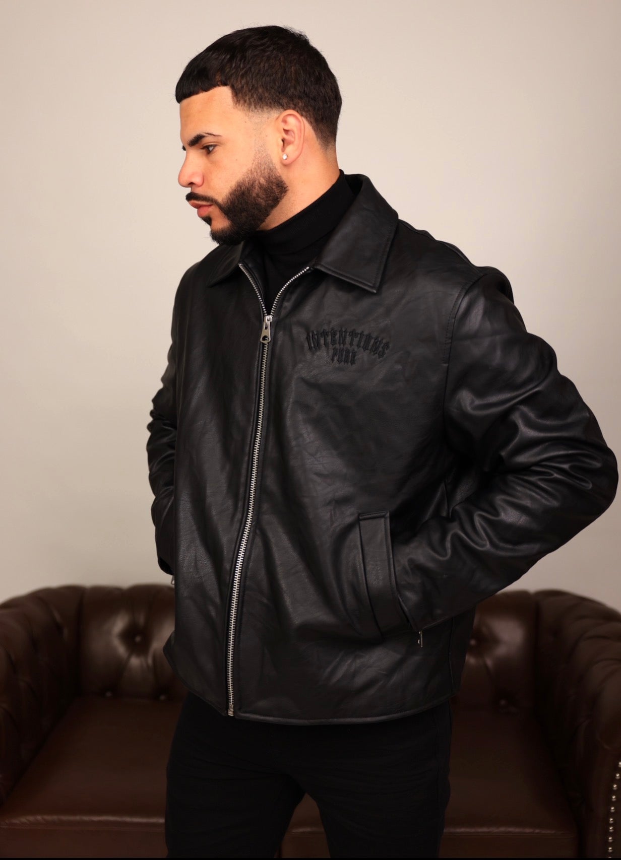 Premium leather jacket