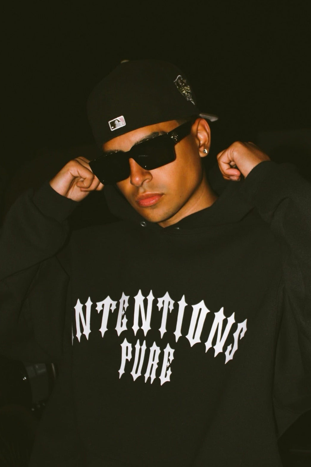 Intentions Pure Hoodie – Phantom Black