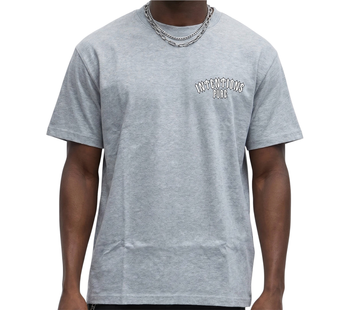 Oversized Tee - Stone gray