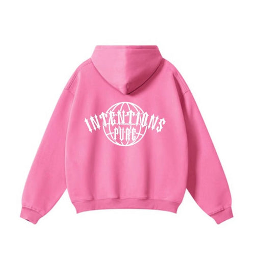 Intentions Pure Hoodie - Rose Pink