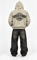 Zip-Up Hoodie - Sand Dune