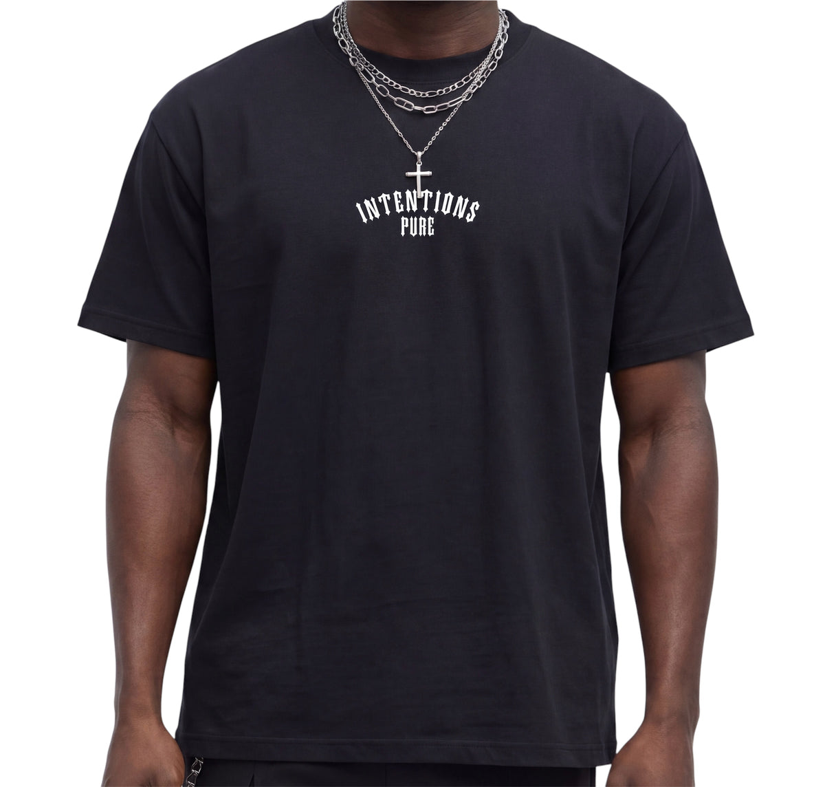 Oversized Tee - Phantom black
