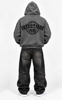 Zip-Up Hoodie - Ash Gray
