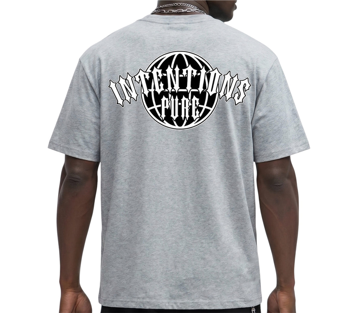 Oversized Tee - Stone gray
