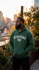 Intentions Pure Hoodie - Forest Green