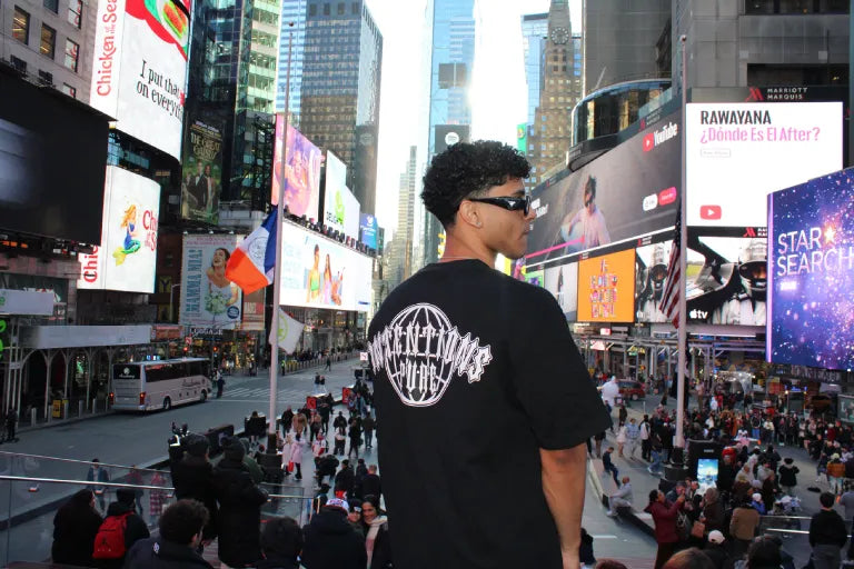 Oversized Tee - Phantom black