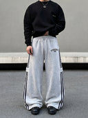 Wide leg sweatpants