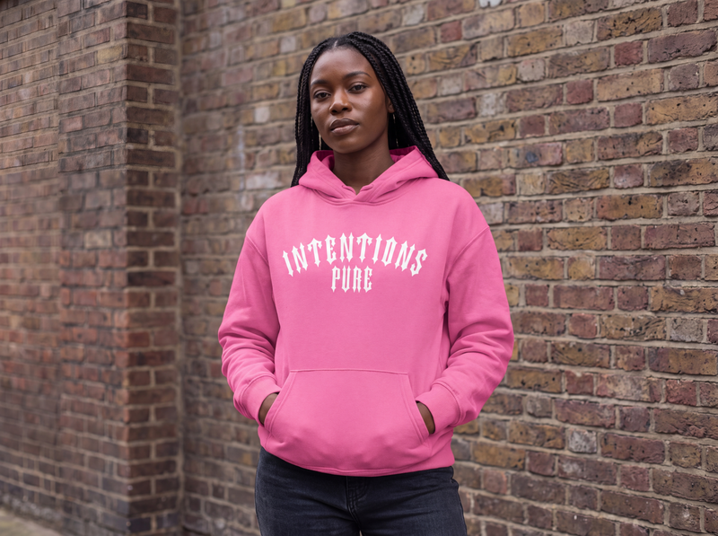 Intentions Pure Hoodie - Rose Pink